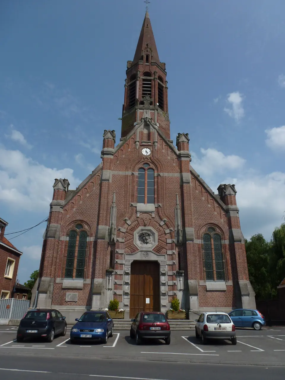 Mortagne-du-Nord (Nord, Fr) église