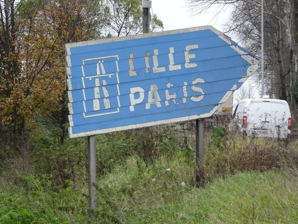 Roncq: Autoroute Direction Paris