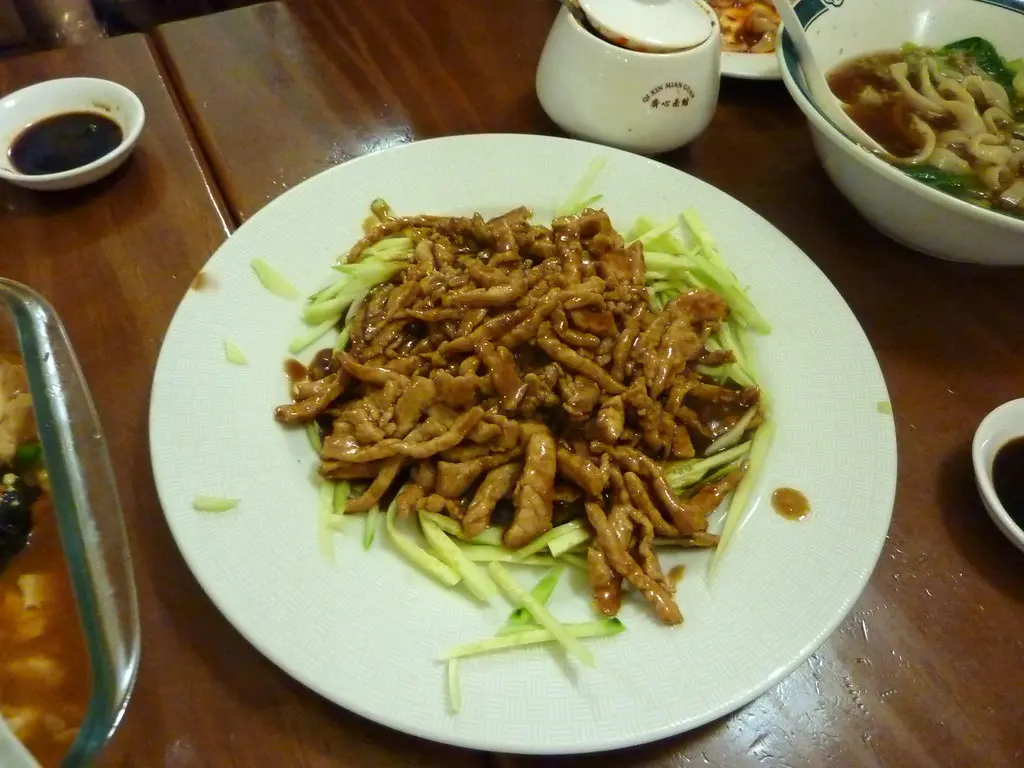 Jingjiang rousi 京酱肉丝