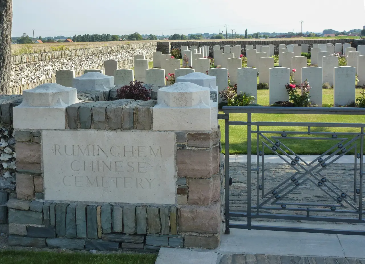 Ruminghem(Pas-de-Calais) Cimetière Chinois 02-2-2