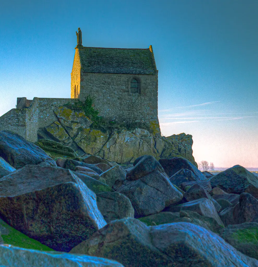 Chapelle Saint-Aubert, Mont Saint-Michel
