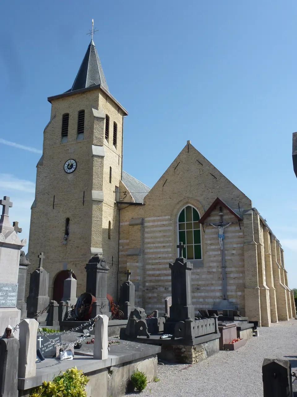 Saint-Folquin (Pas-de-Calais) église Saint-Folquin (01)