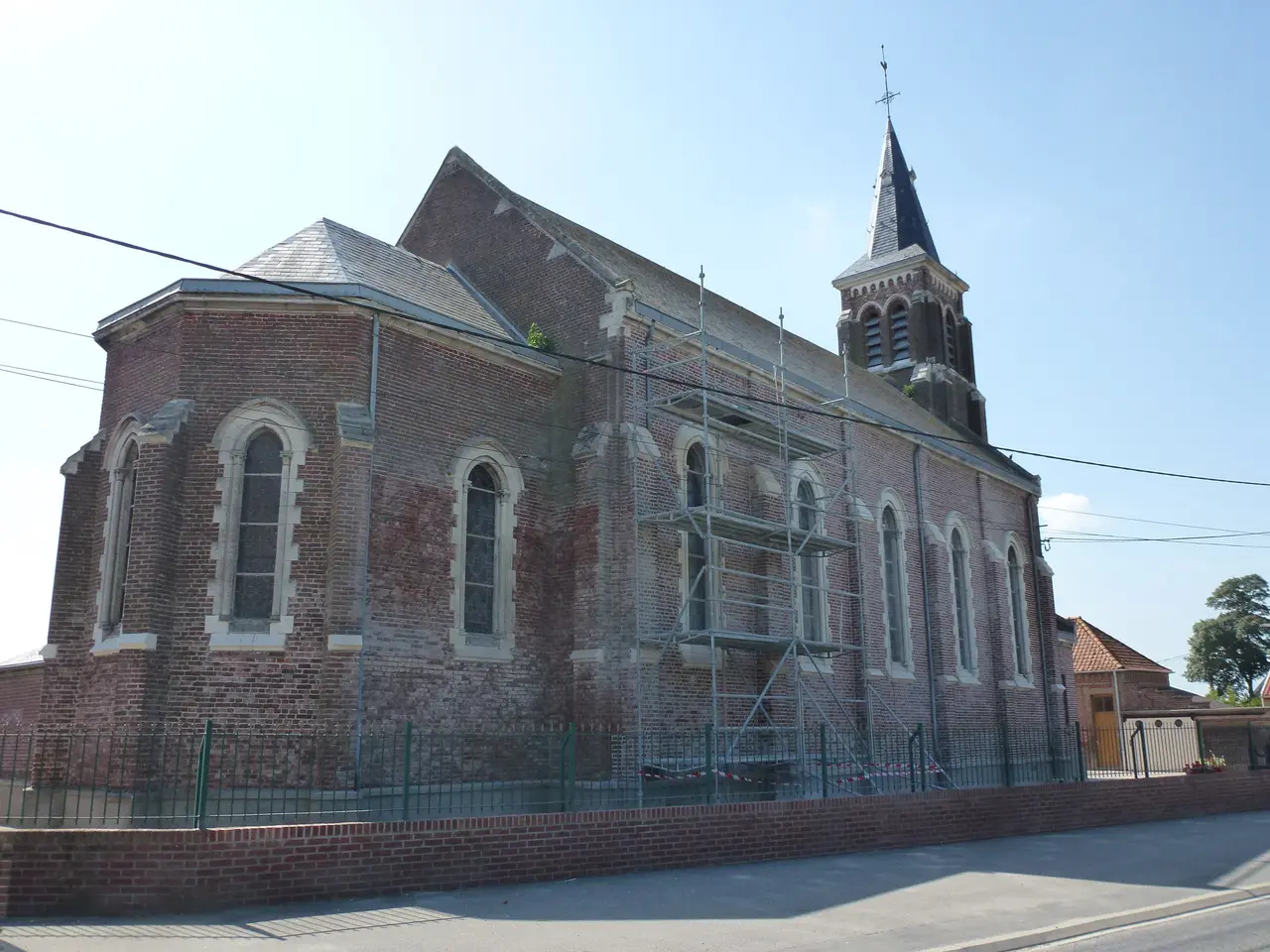 Saint-Omer-Capelle (Pas-de-Calais) église Saint-Omer