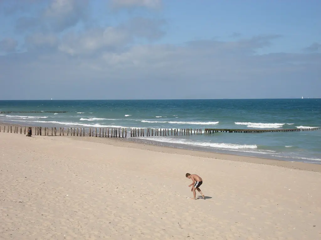 Sangatte beach, France