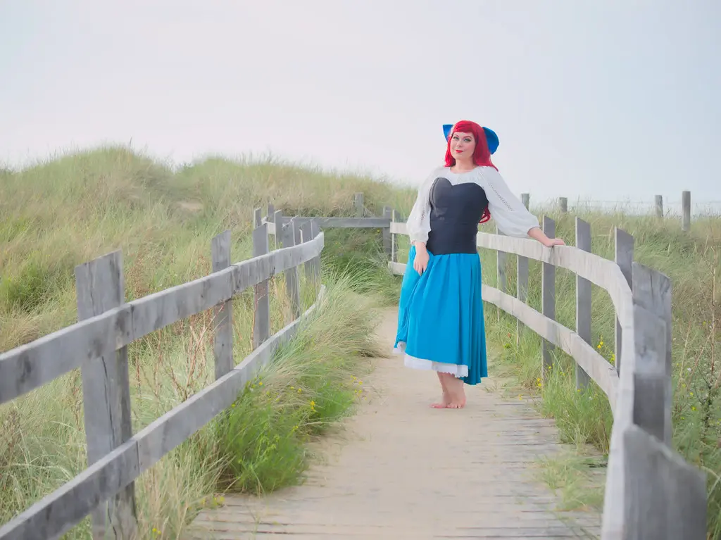 Shooting Ariel - La Petite Sirène - Lolo - Plage Du Fort Lapin - Sangatte -2021-08-04- P2433011