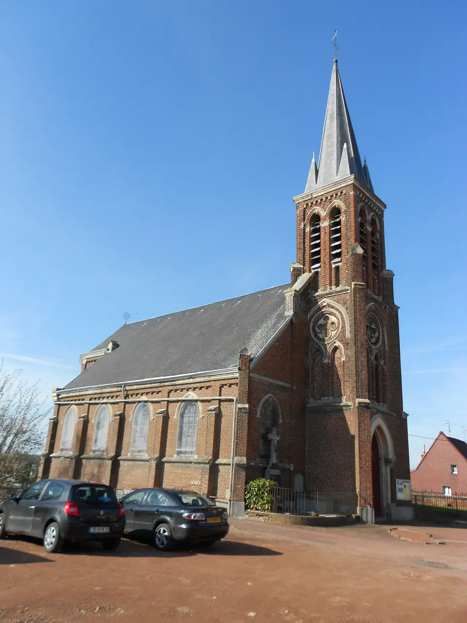 File:Eglise Tressin (59, Nord).jpg
