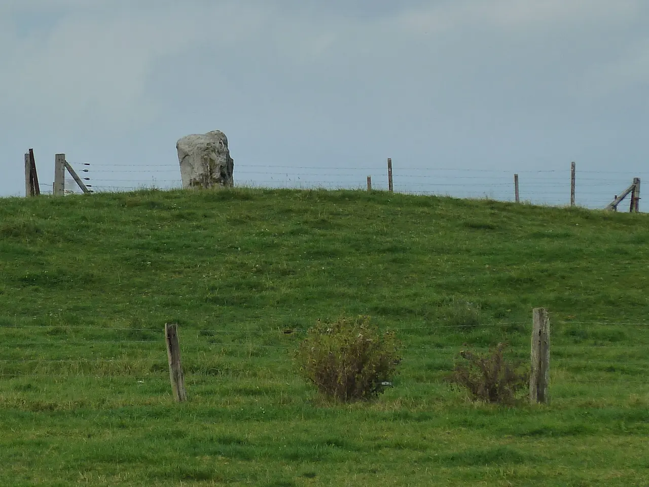 Vendegies-sur-Écaillon,.- Le Menhir dit Le Gros Caillou ou Grès Montfort (2)