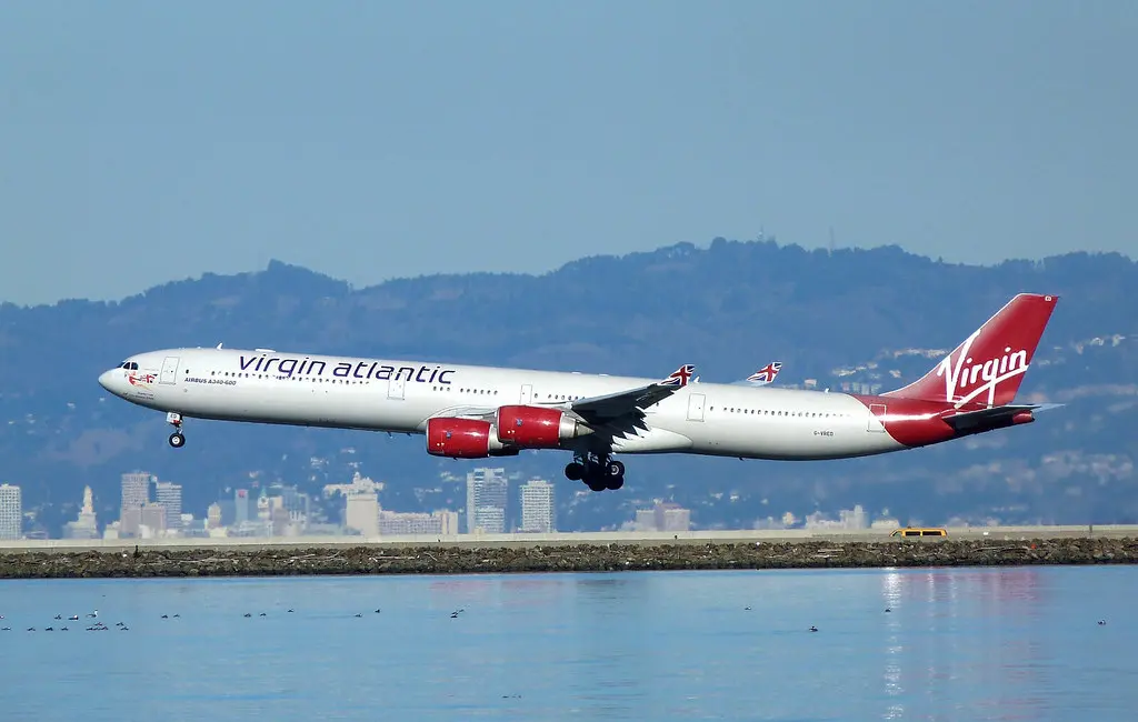 VirginAtlanticAirbusA340 G-VRED