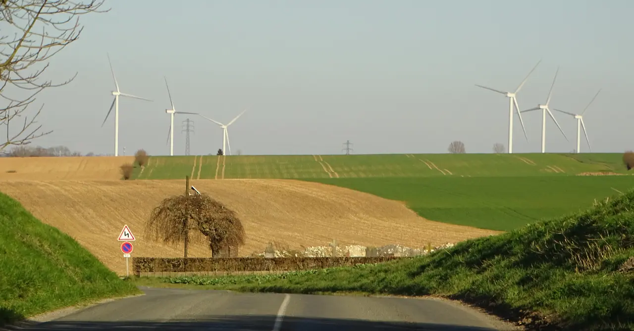 Walincourt-Selvigny et Haucourt-en-Cambrésis - Parc éolien du Bois de Saint-Aubert (A01)