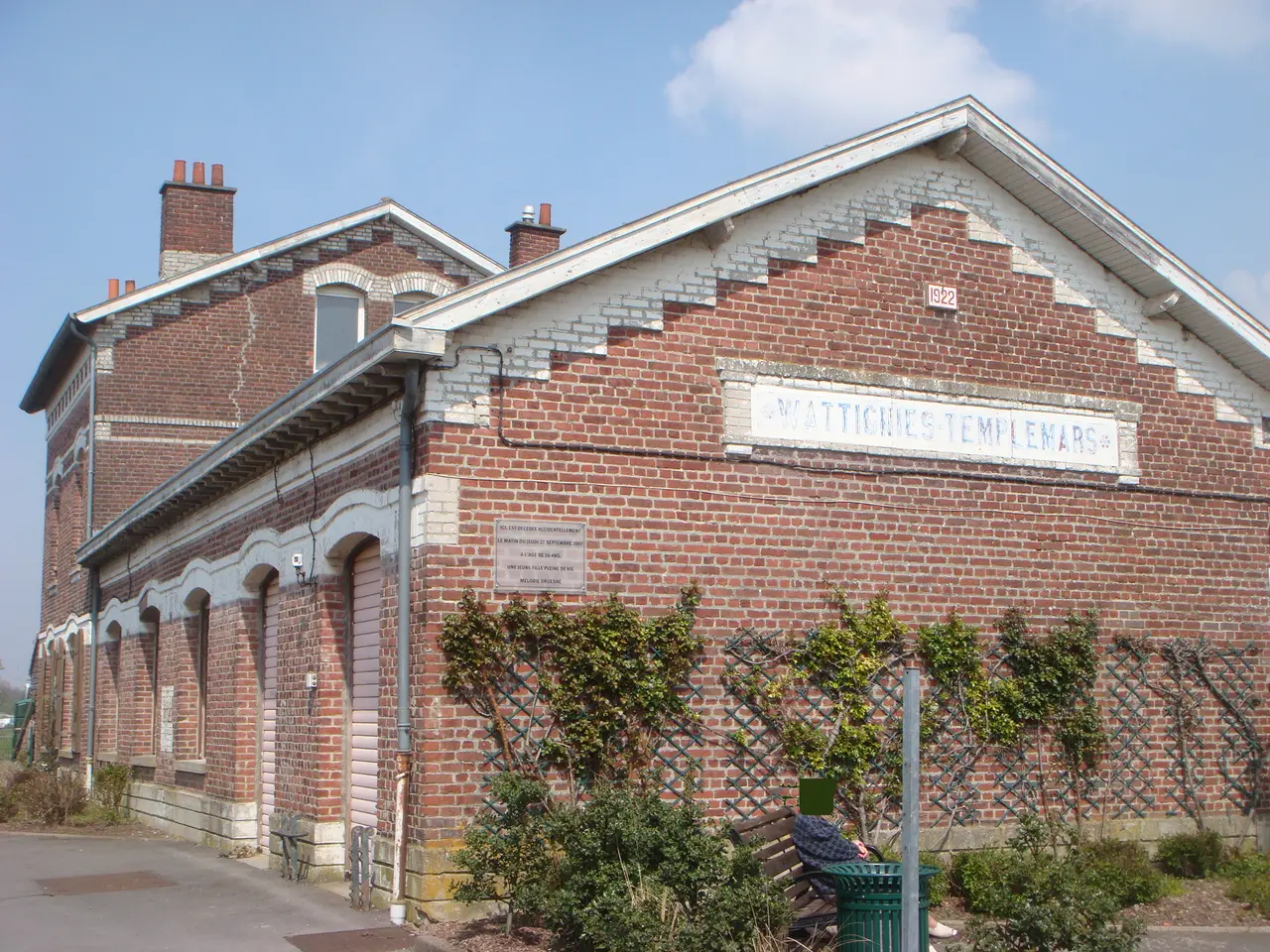 Gare de Wattignies-Templemars -coté voies (59)