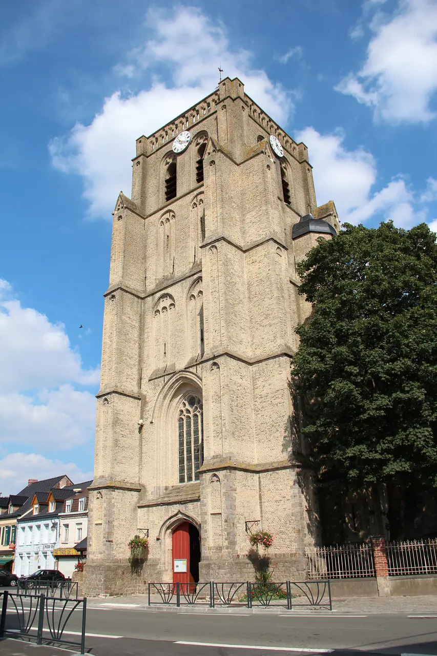 0 Wormhout - Clocher de l'église St-Martin (2)