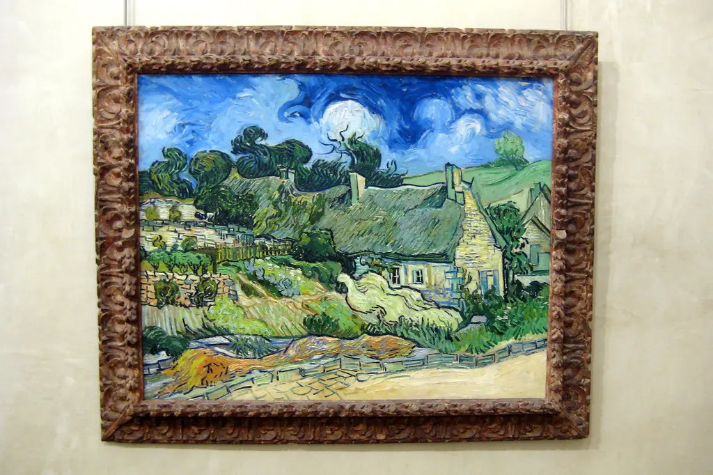 Paris - Musée d'Orsay: Van Gogh's Chaumes de Cordeville à Auvers-sur-Oise