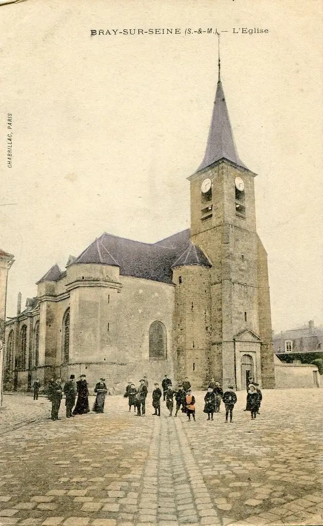 Bray-sur-Seine (S.-&-M.) - L'Eglise (c.1905)