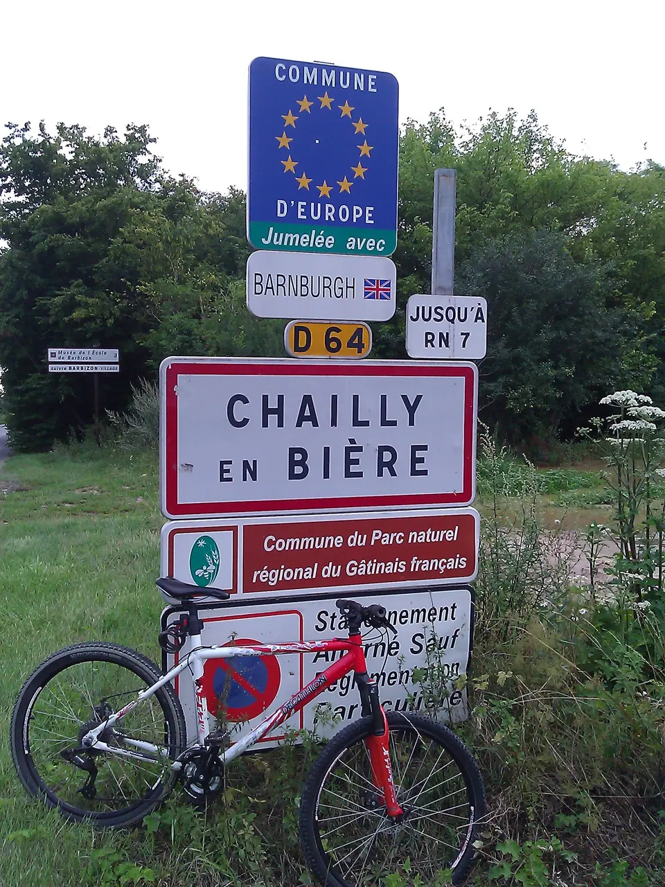 Entrée Chailly-en-Bière