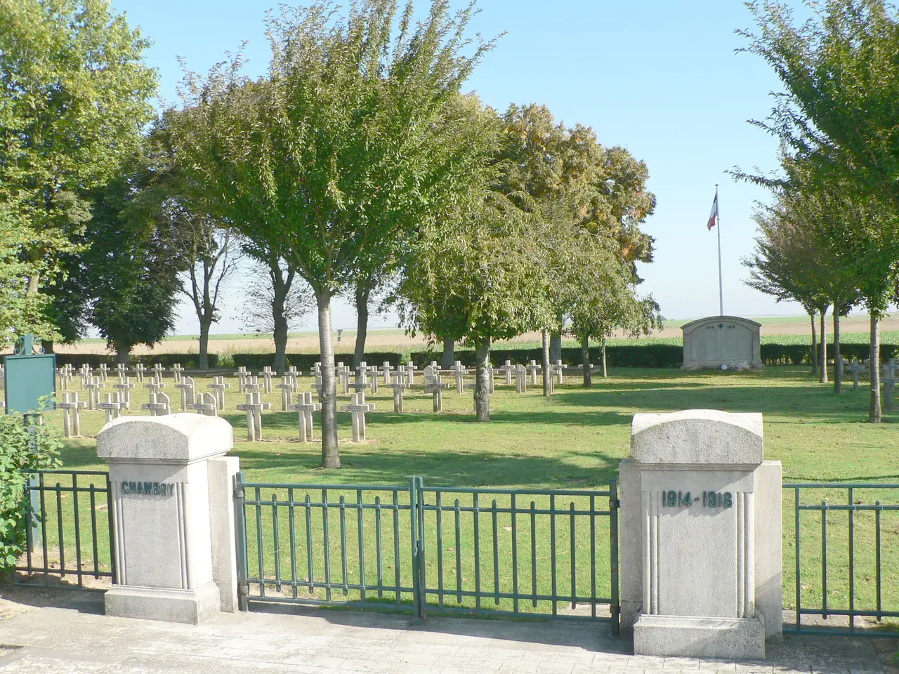 Chambry cimetière français 1