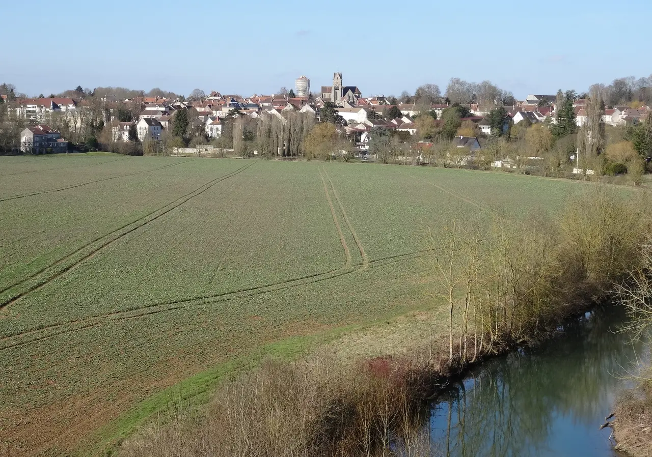 Chaumes-en-Brie vue