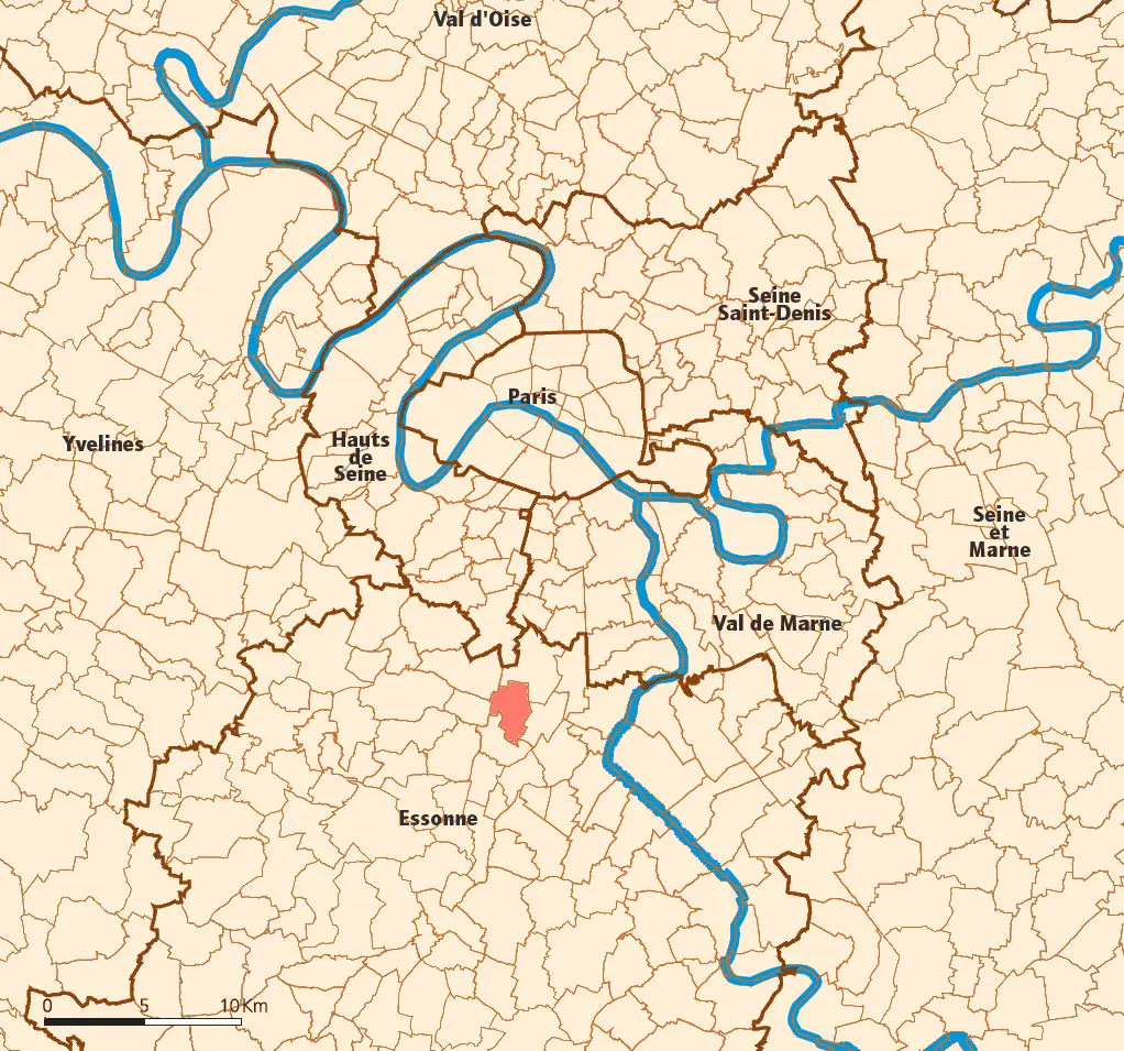 Chilly-Mazarin map