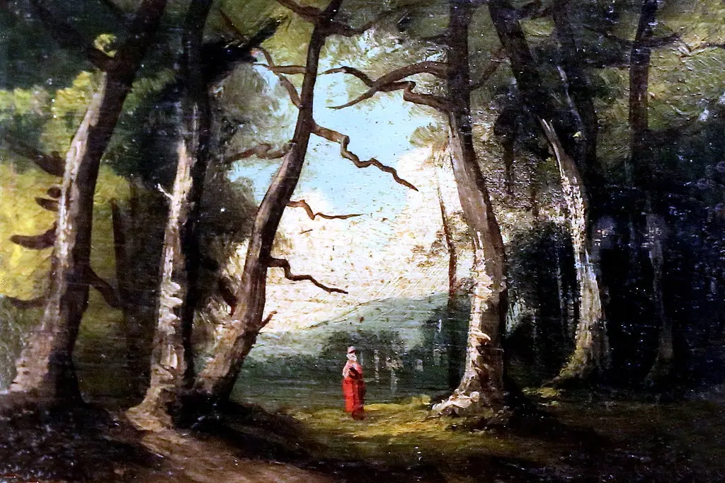 IMG_3645 Jean Baptiste Corot. 1796-1875. Paris. Coubron. 1870. Bruges. Oud Sint Jan.