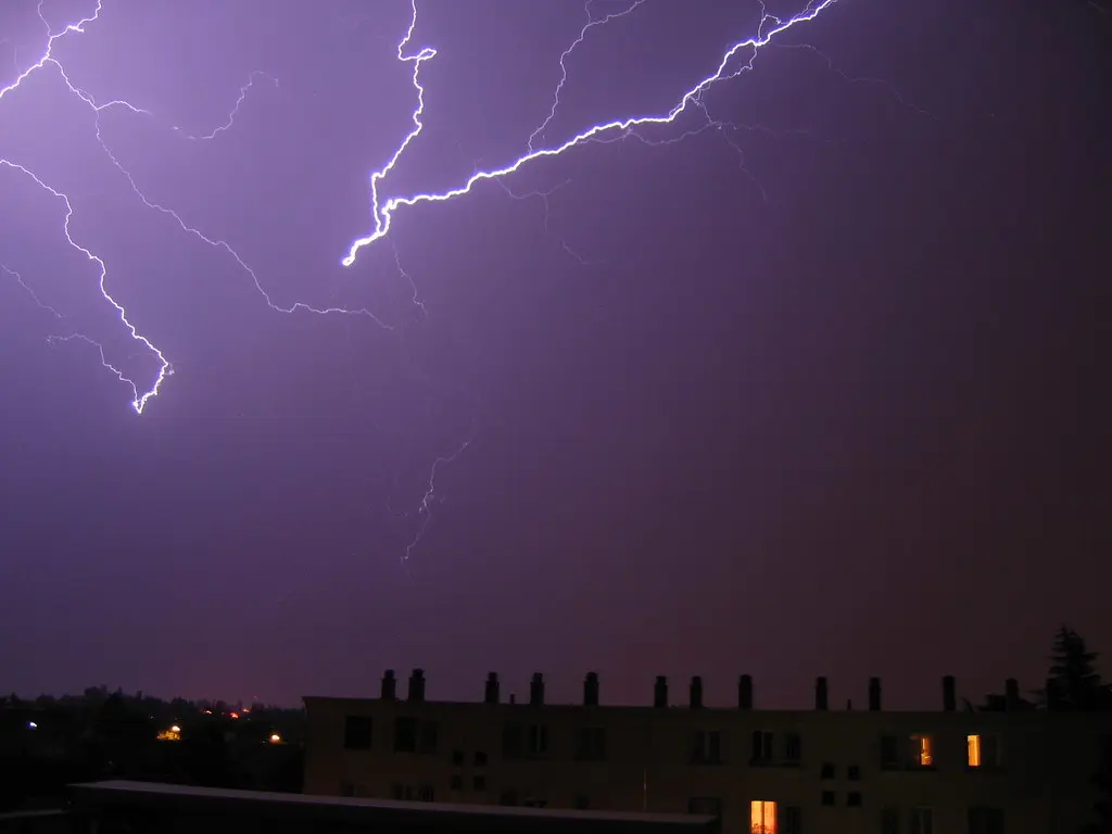 Orage à Domont - 26 Juilet 2006