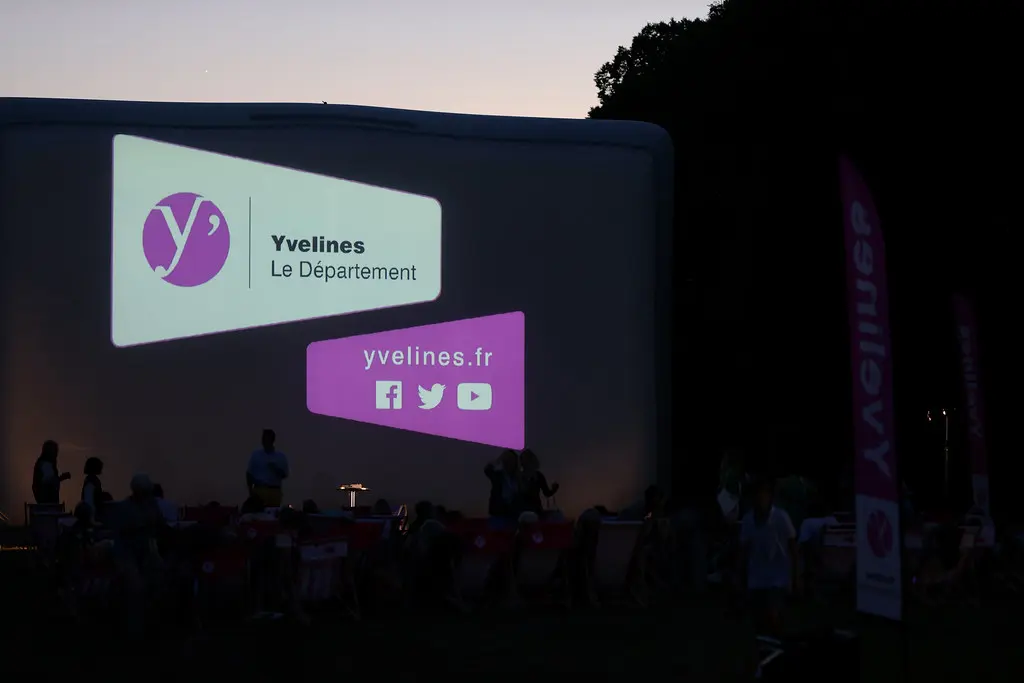 10ème édition 'Les Yvelines font leur cinéma' au château de Neuville à Gambais
