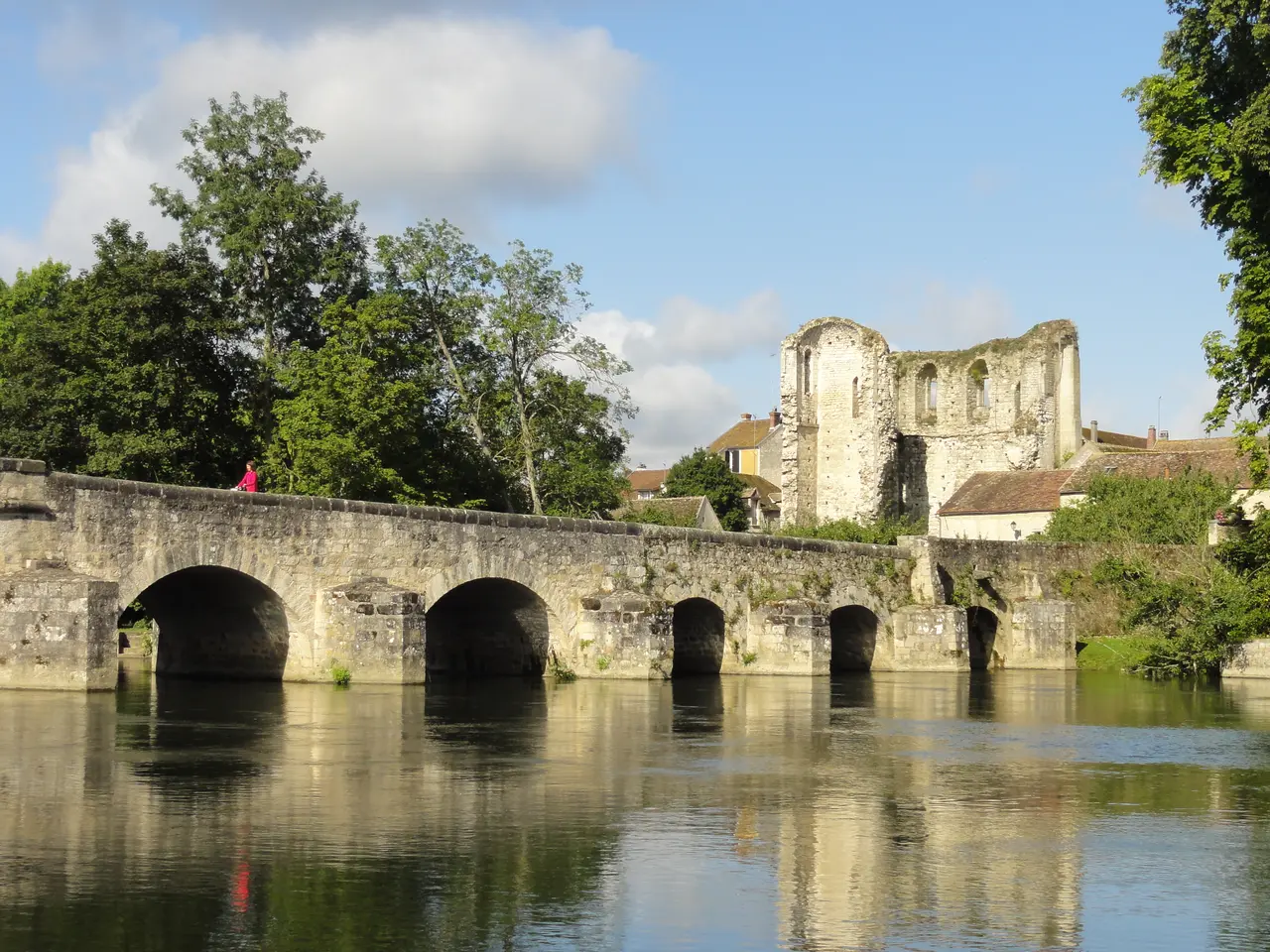 Grez-sur-Loing (77), pont sur le Loing 6