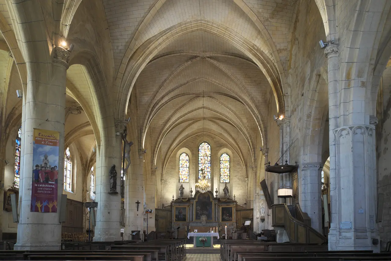 Héricy Église Sainte-Geneviève 987