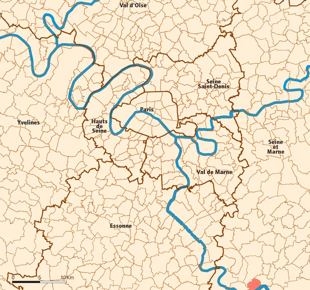 Le-Mée-sur-Seine map