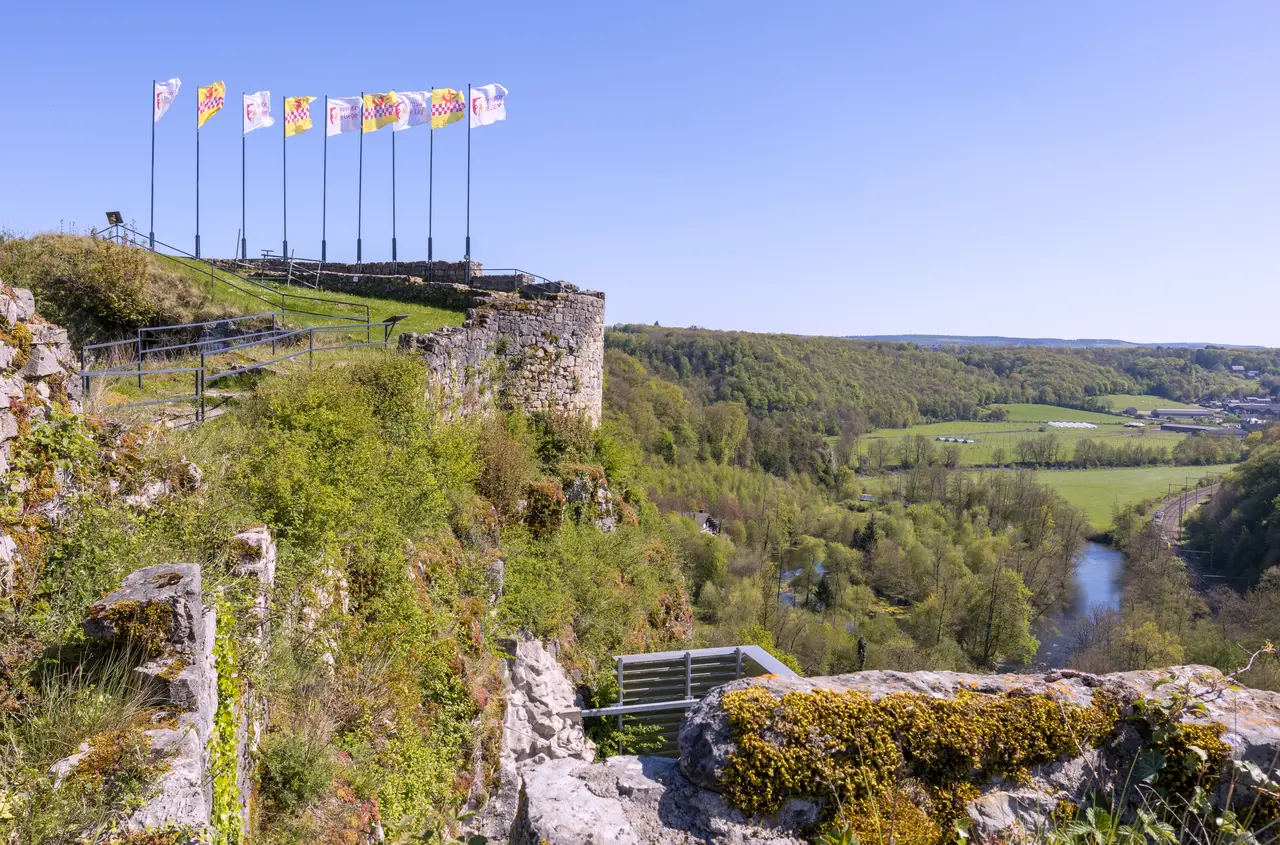 Château fort de Logne - Terre plein sud-est