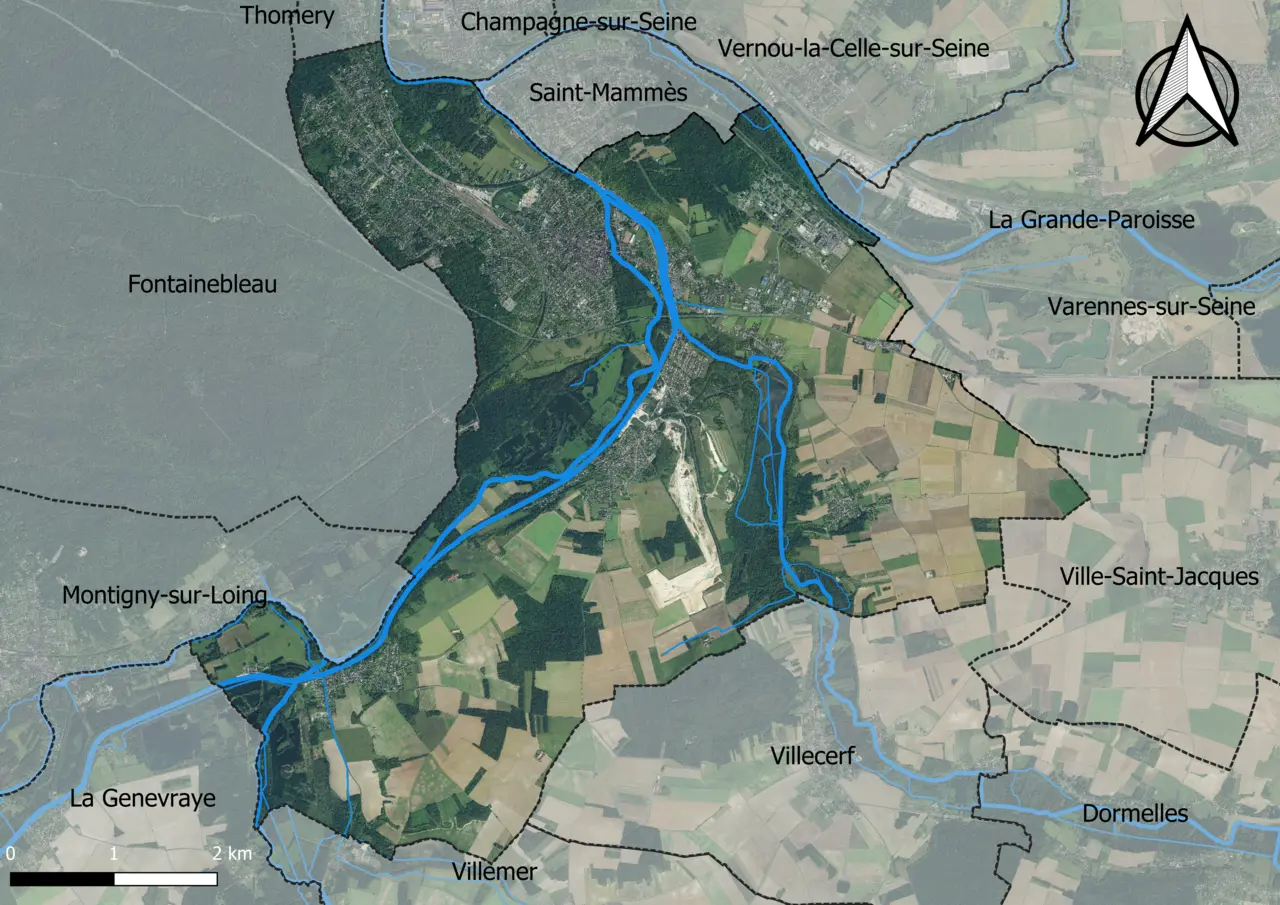 77316-Moret-Loing-et-Orvanne-Orthophoto