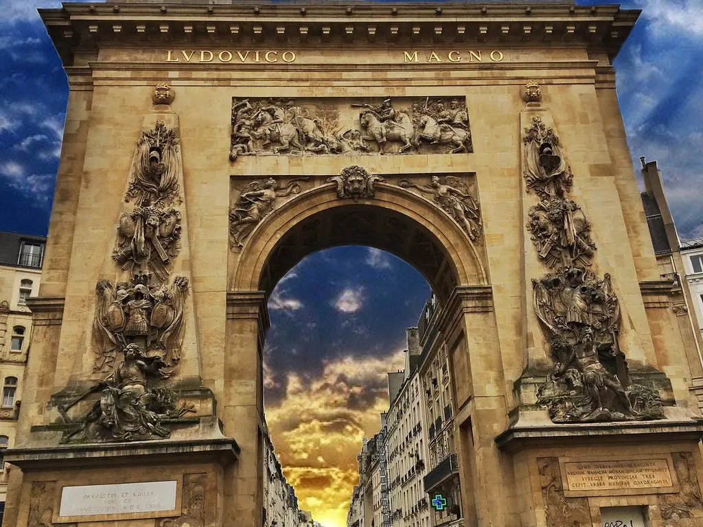 Paris France ~ Porte Saint-Denis ~ Historic Monument