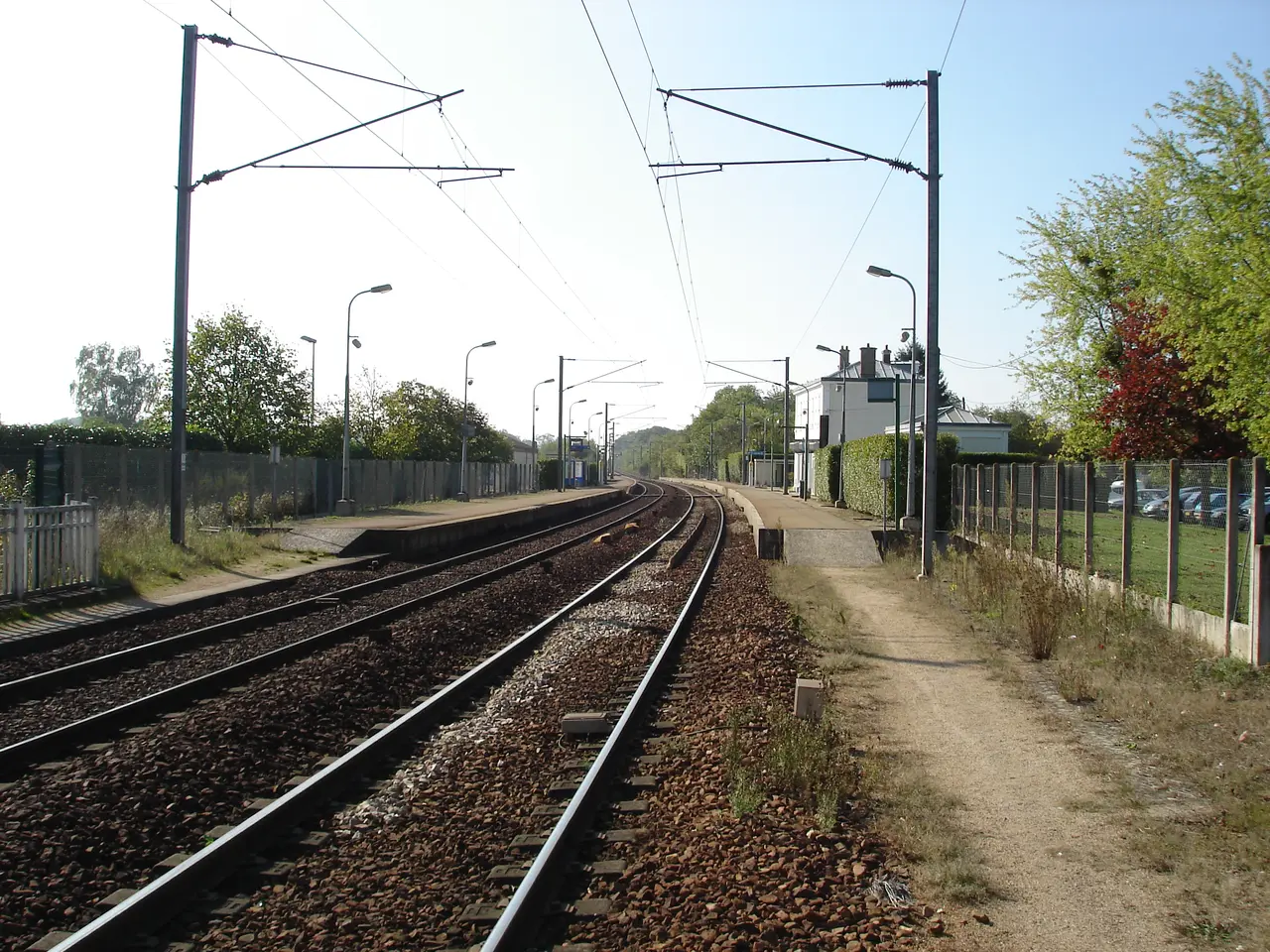 Gare de Tacoignières - Richebourg (78) - Vue générale