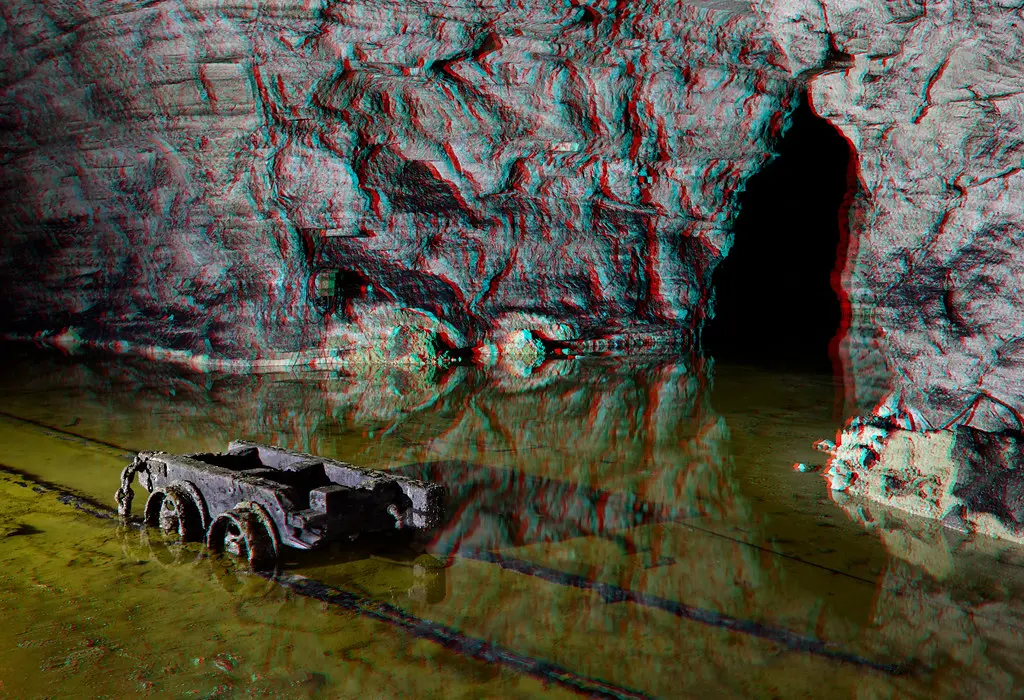 Carrières de l'Hautil - Triel sur Seine - 3d anaglyphes