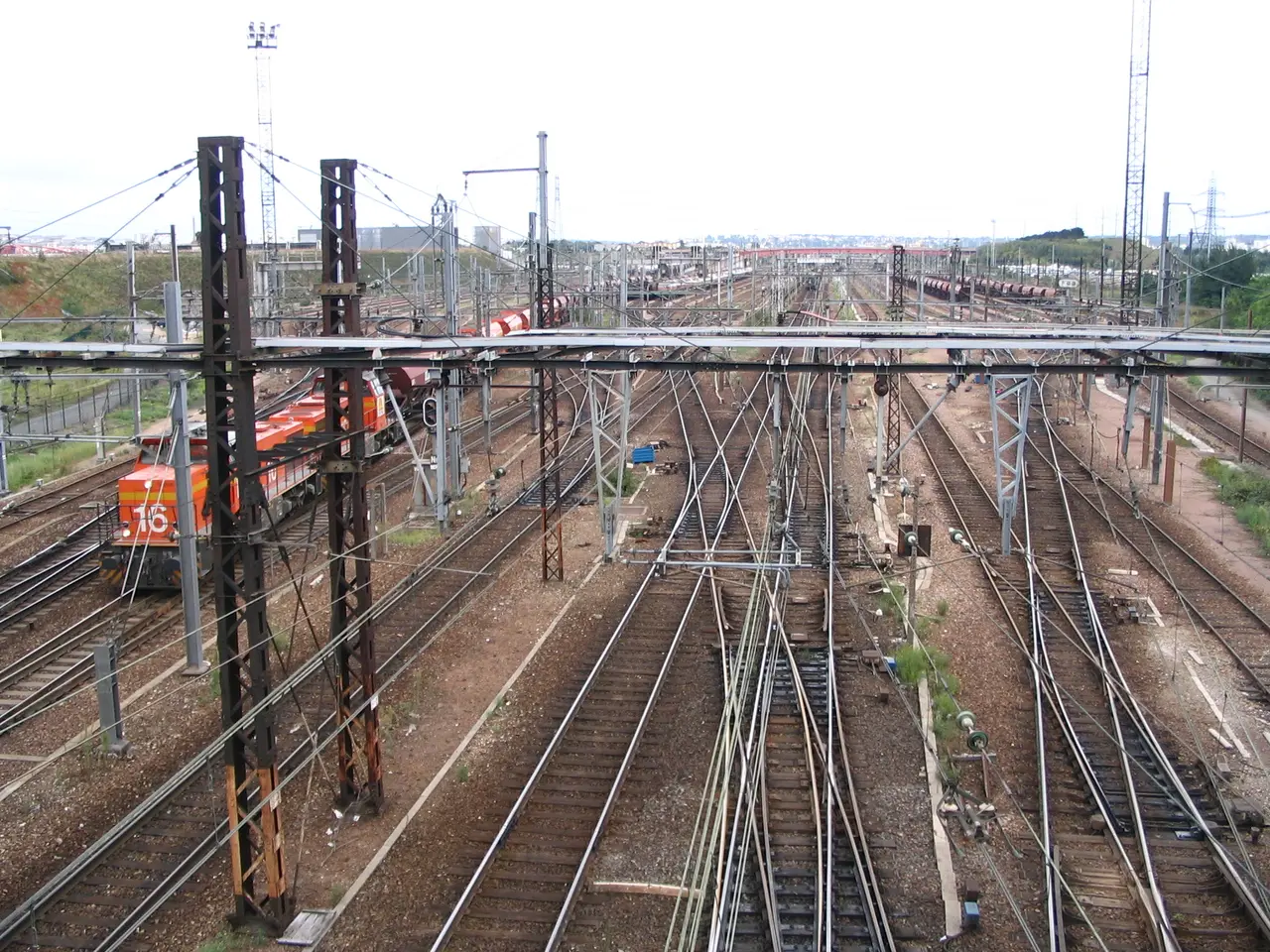 Gare de triage de Valenton - 2