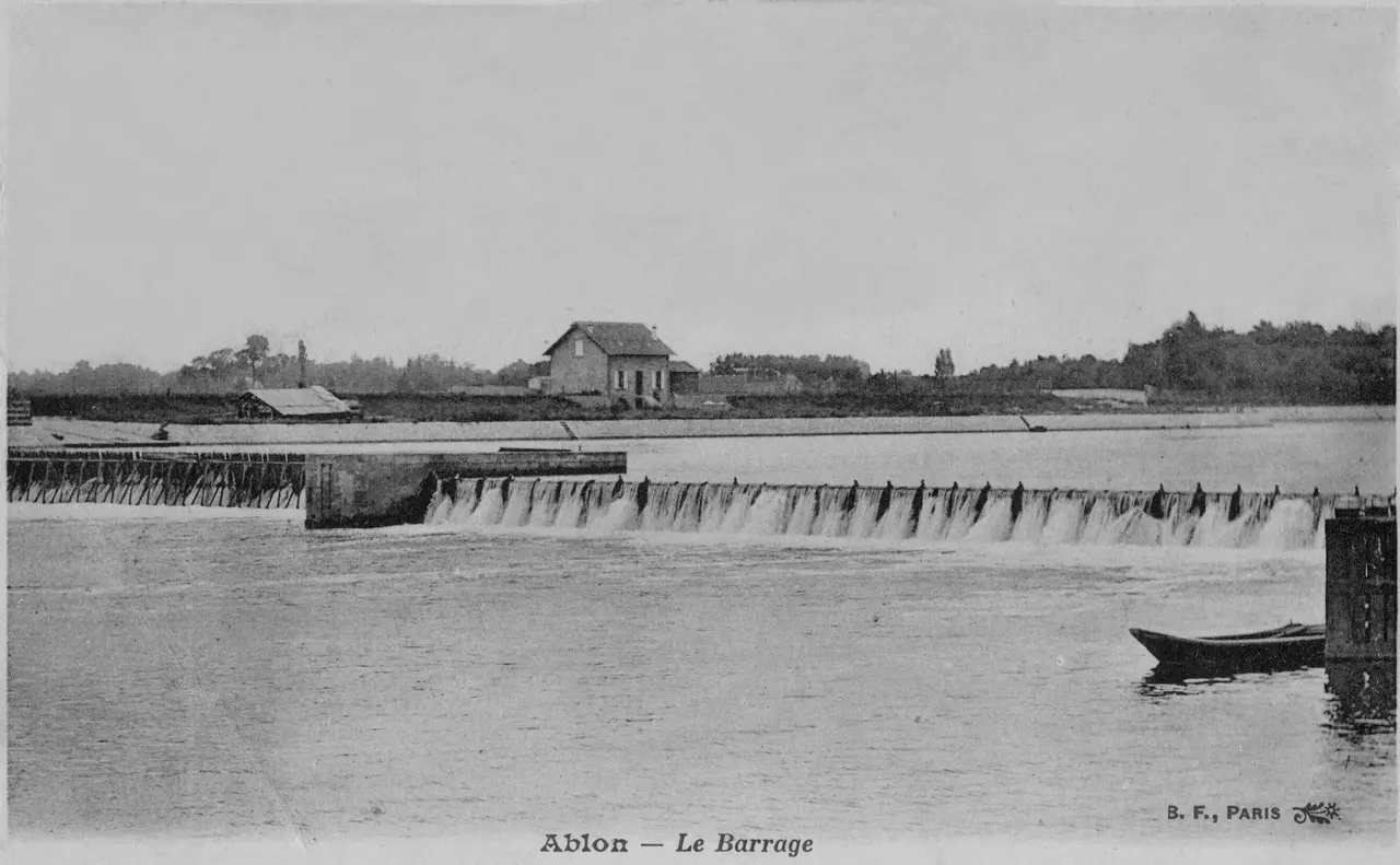 Ablon, le barrage