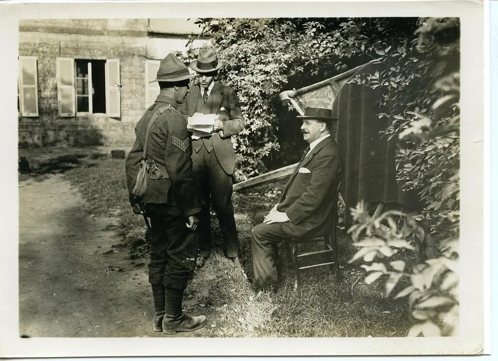 Sir Joseph Ward - Authie, France - 30 June 1918