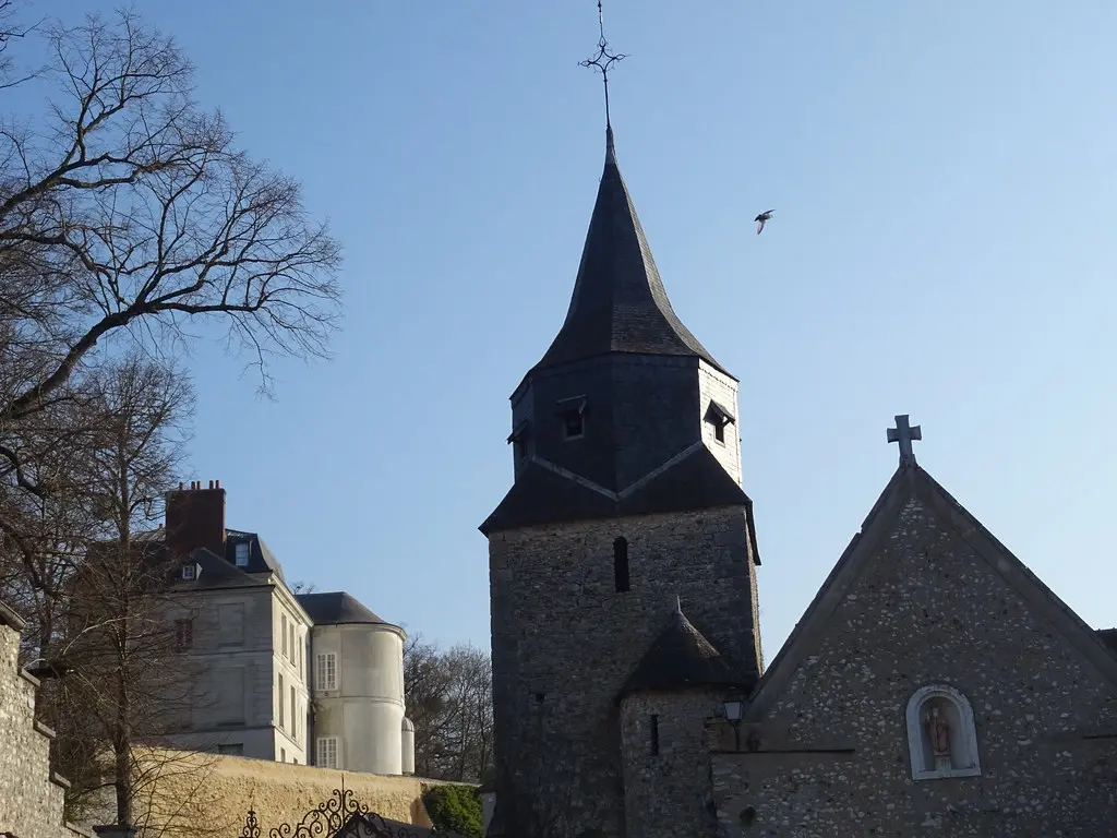 Château de Breuilpont et église Saint-Martin, Breuilpont, Eure