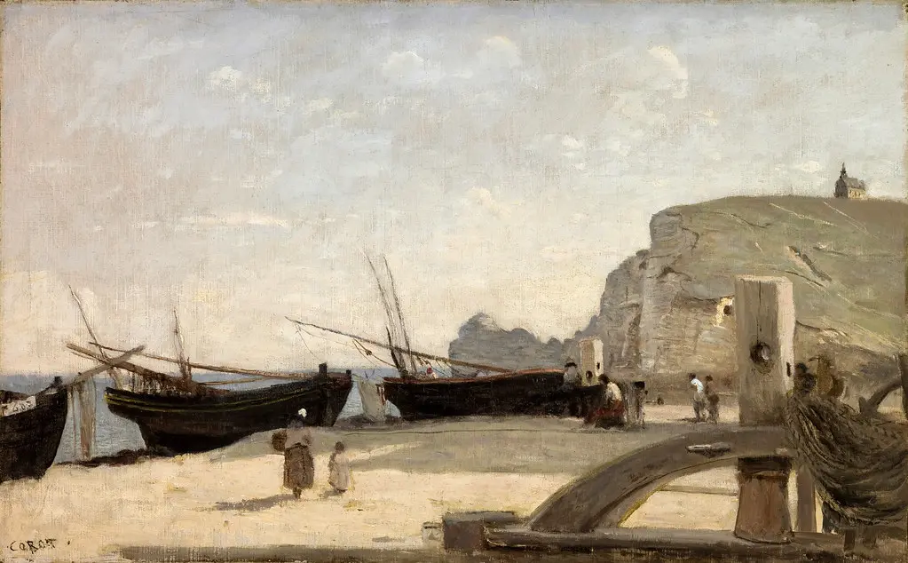 The Beach, Étretat