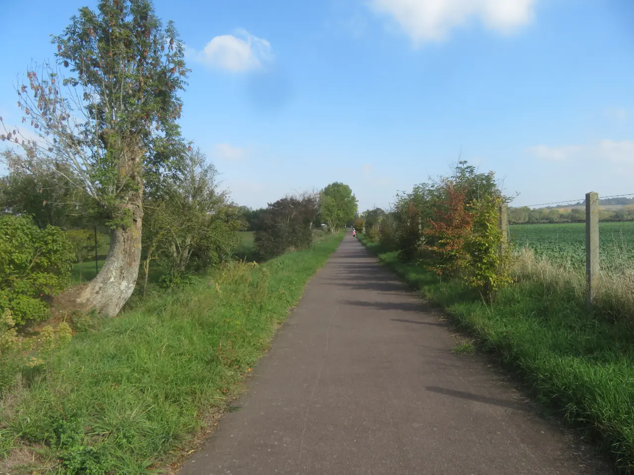 Voie verte de la vallée de l'Eure à Garennes-sur-Eure