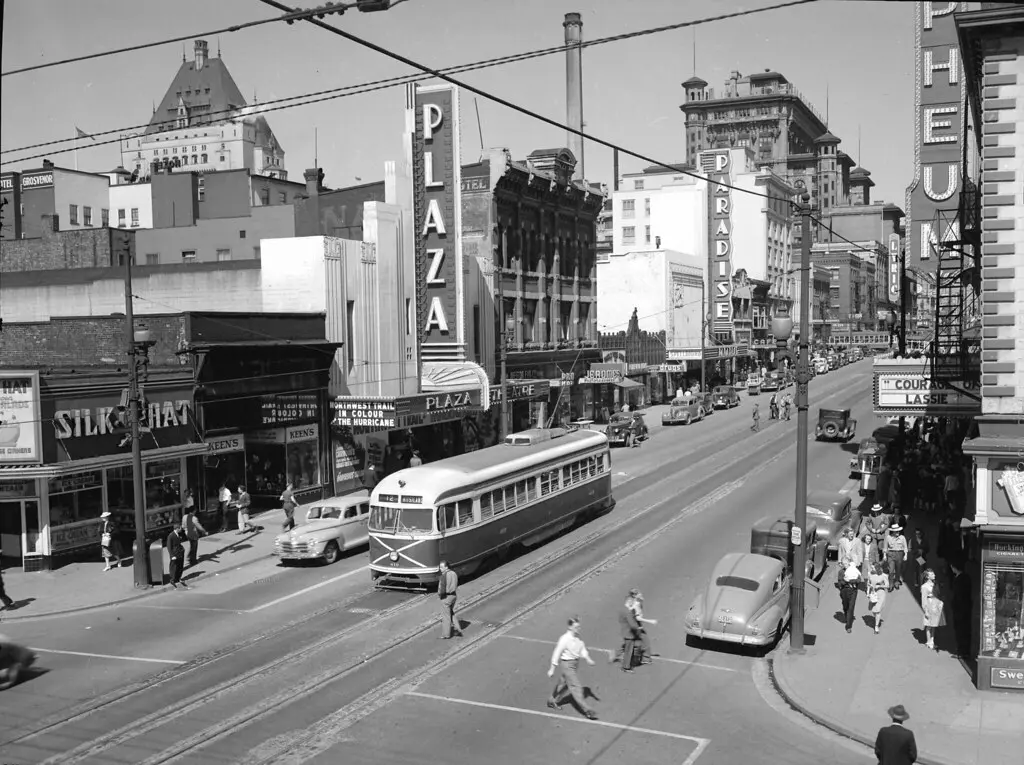 Granville & Smithe Sts., 1946