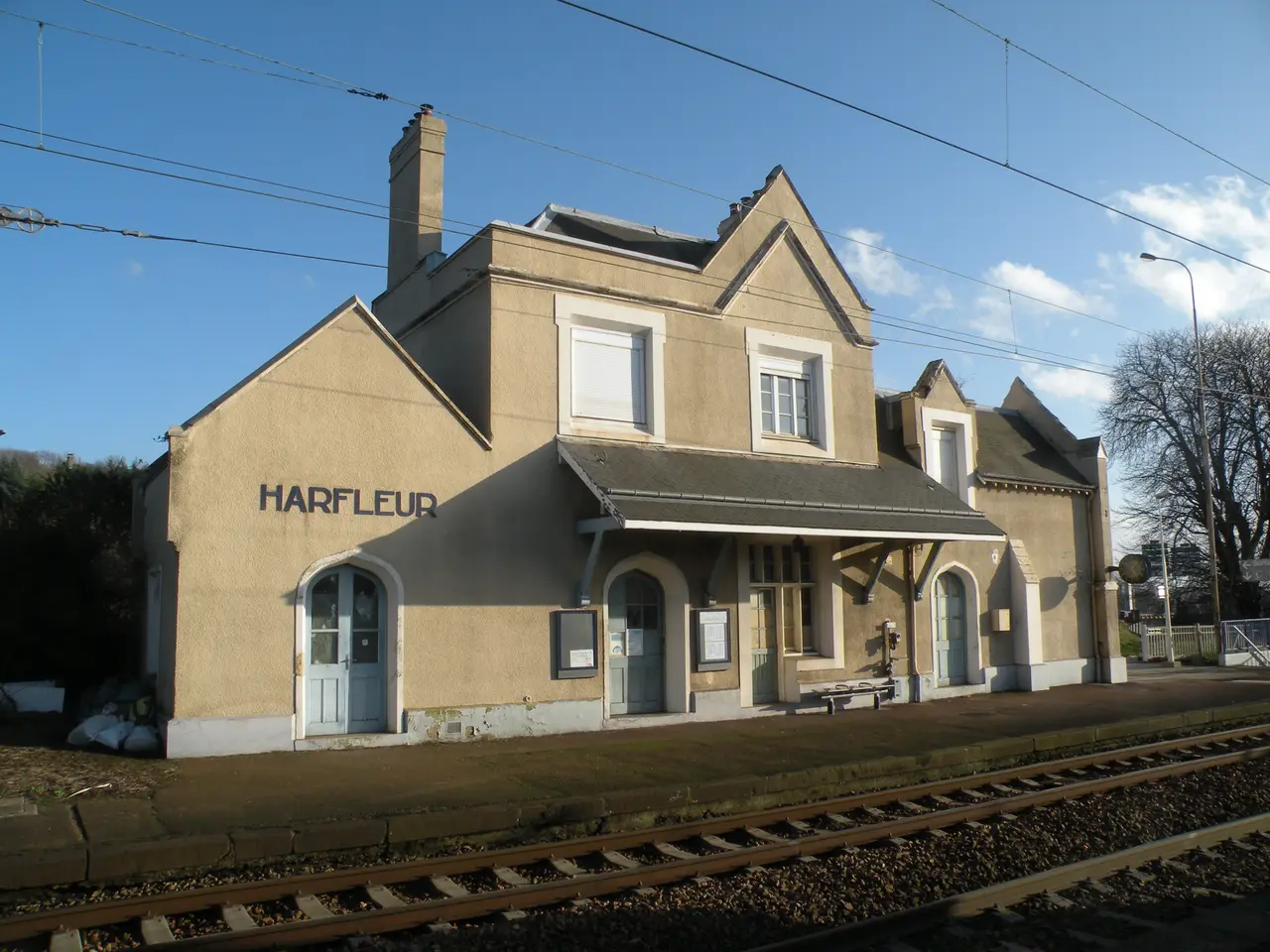 Harfleur gare