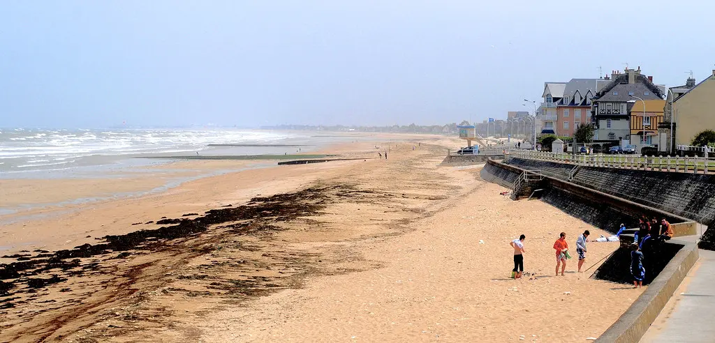The beach at Lion-Sur-Mer