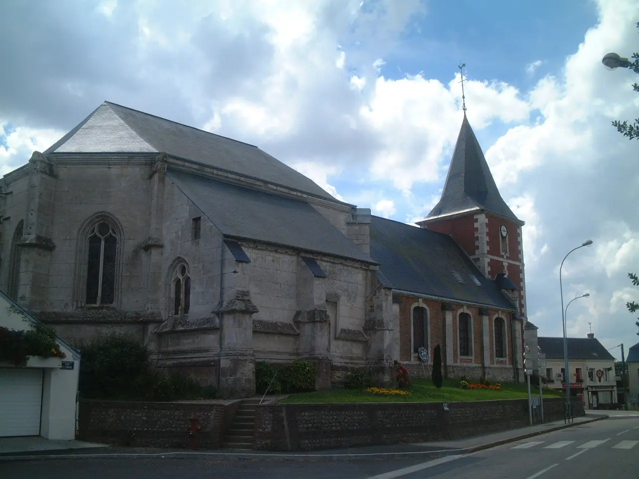 Manneville la Goupil - l'eglise Notre Dame de l'Assomption