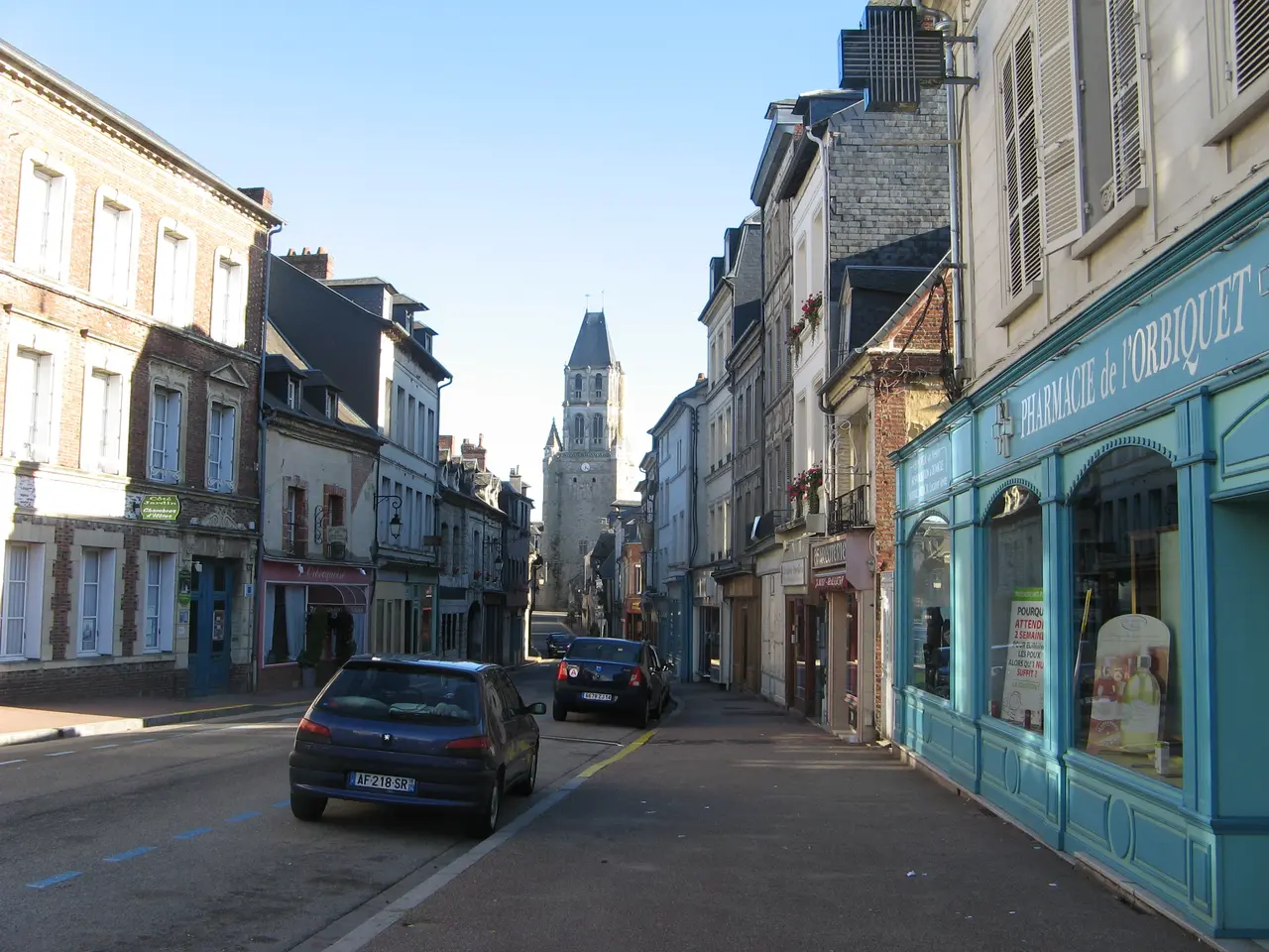 Orbec - Rue principale 1715