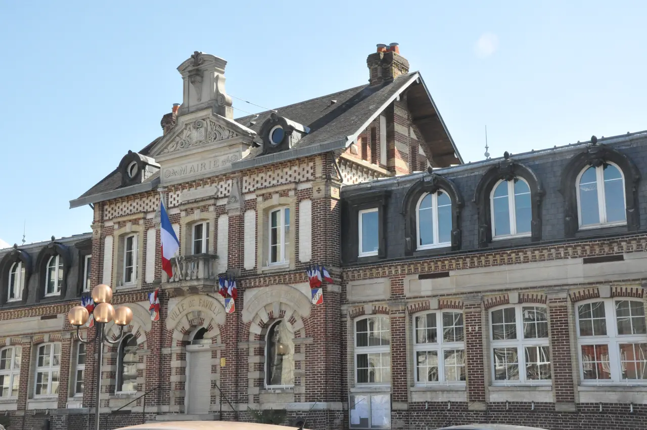 Town hall of Pavilly (France)