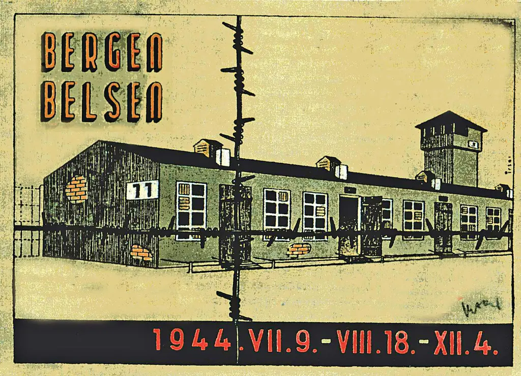 Bergen Belsen 1944 My grandmother was 60 y old
