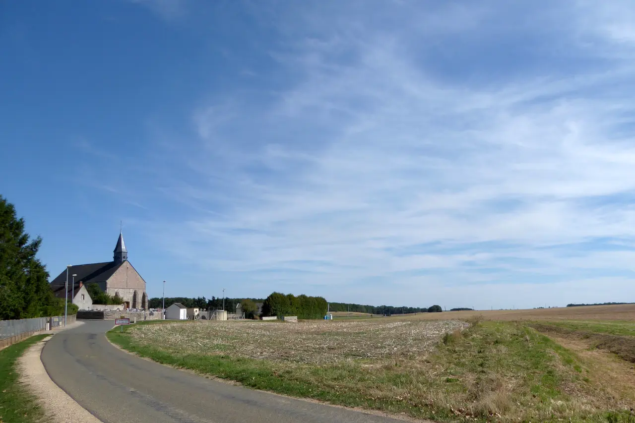 Église Saint-Arnoult Saint-Arnoult-des-Bois Eure-et-Loir France