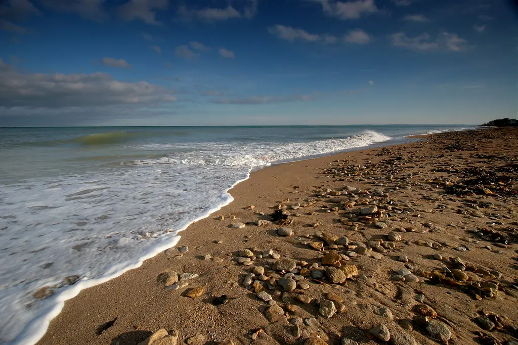 Plage de Saint Aubin sur Mer, Calvados
