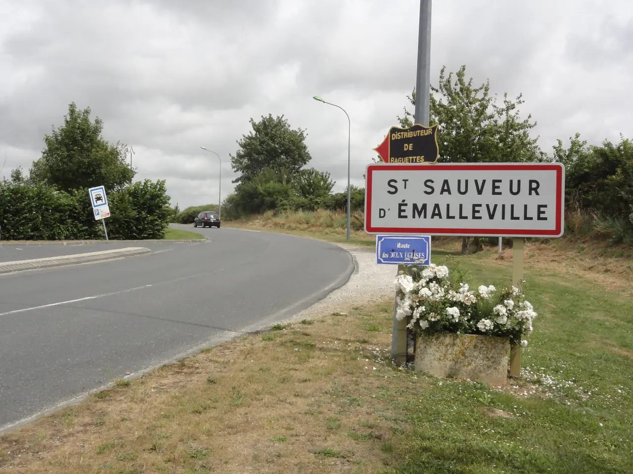 Saint-Sauveur-d'Émalleville (Seine-Mar.) entrée