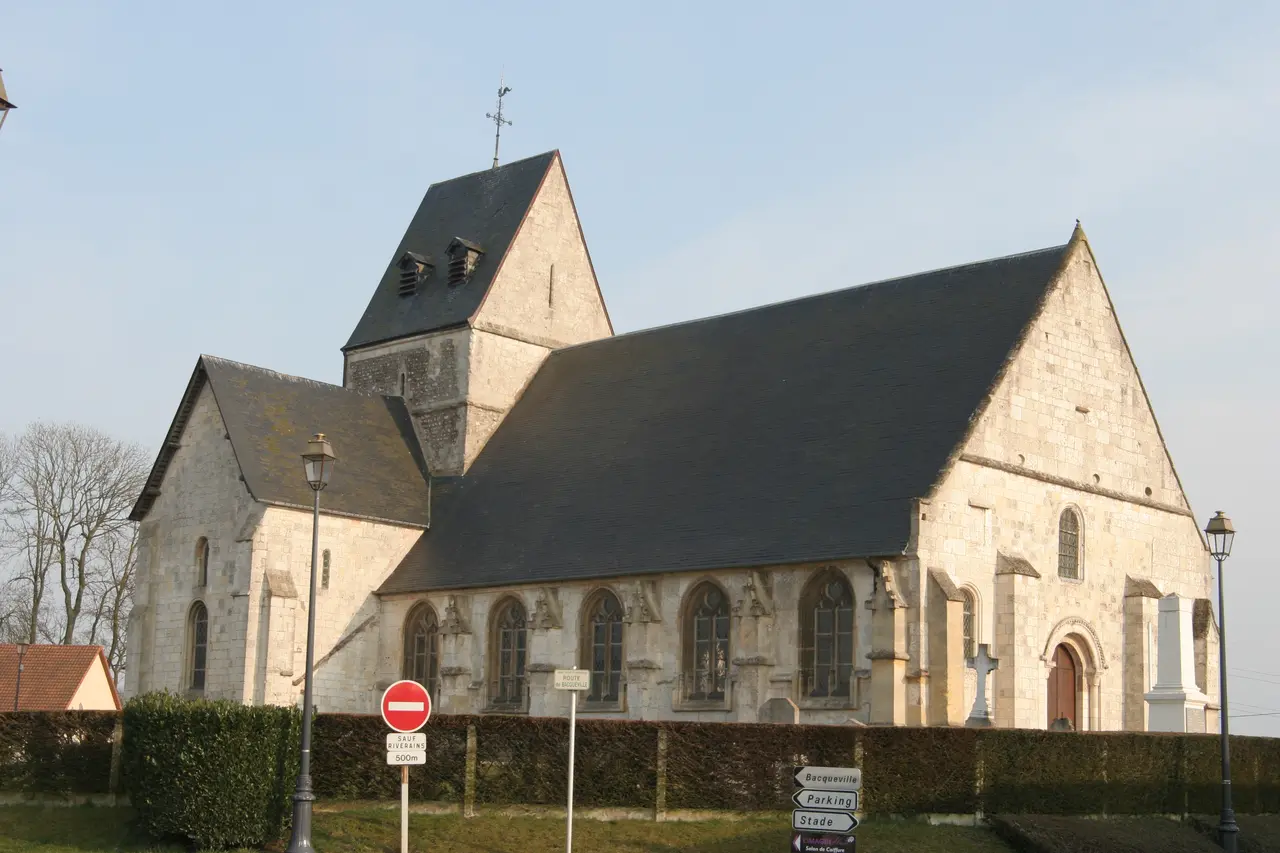 Saint-Vigor-d'Ymonville - église 01