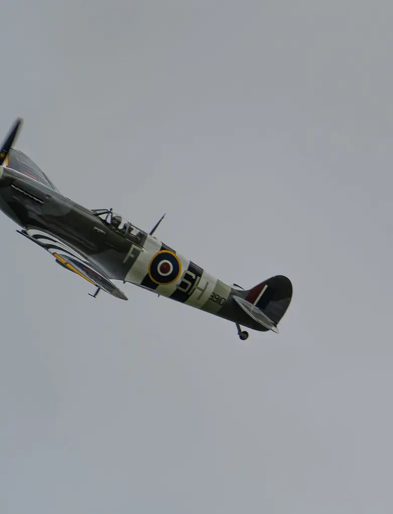 Spitfire over Sannerville, Normandy, 5th June 2019